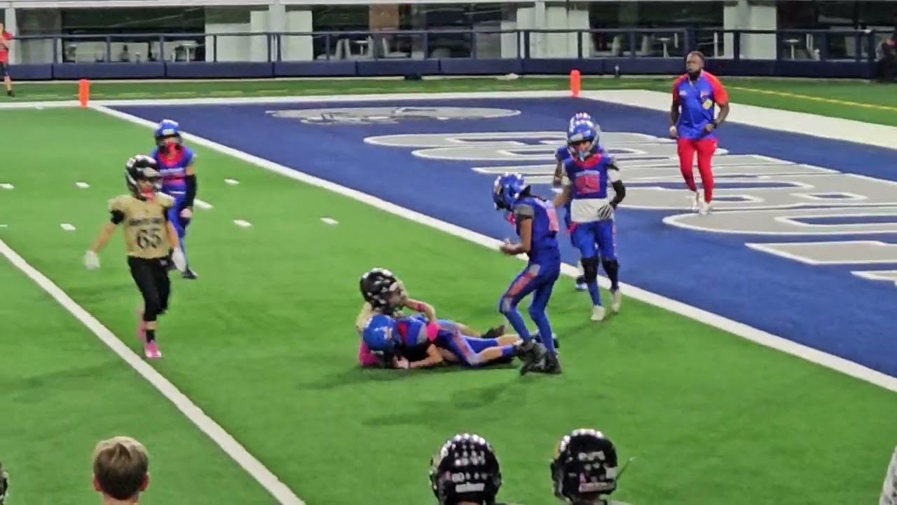 Getting a interception at the Dalllas Cowboys stadium
