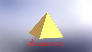 Diy Solidworks Tutorial How To Design A Pyramid In Less Than 3 Minutes
