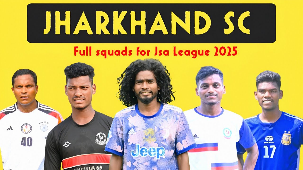 Jharkhand Sporting club full squad 2025 | Jharkhand Sc | JSA League 2025 | Premier Division