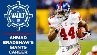 Relive Ahmad Bradshaw's 2x Super Bowl Champion Giants Career | New York Giants