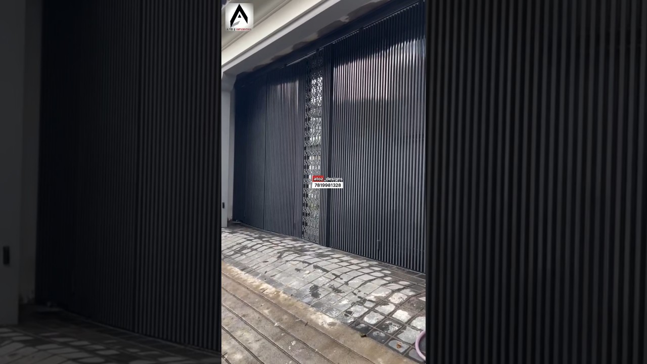 M.S Sliding bi-fold gate.  