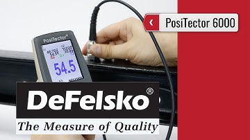 PosiTector 6000 - Coating Thickness Gauge (product video presentation)