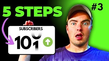 How To Get Your First 100 Subscribers FAST! (5 EASY STEPS)