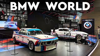 BMW WORLD WELT Munich BAVARIA Germany / BMW Museum Munchen / Greatest Showroom / Wolk Around Munich