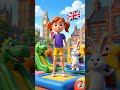 Funny American vs British English 😂🇺🇸🇬🇧 | Playground, Pancakes &amp; More for Kids! #shorts #shortvideo
