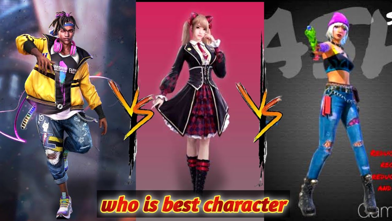 Ability test D-Bee vs Dasha vs Caroline who is best character | D-Bee vs Dasha vs Caroline