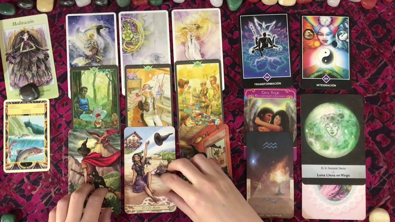 Por qué me dice algo y me demuestra lo contrario ? Que siente realmente ? Tarot interactivo del amor