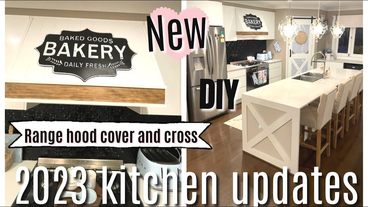 Kitchen Makeover with Island Vent Hood – Custom Made Products