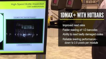 DataMan 262X Reading 1-D Barcodes at High Speed