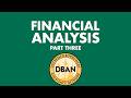 Financial Analysis Training (Part Three) at the DBAN Gathering in April 2026