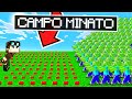 COSTRUISCO IL CAMPO MINATO SU *MINECRAFT INVASIONE*