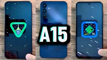 OneUI 8 - Android 16 on Samsung Galaxy A15