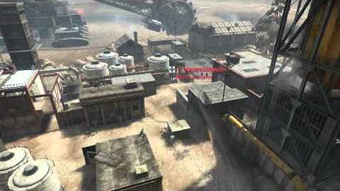 Black Ops Across the map Tomahawk kill on Radiation