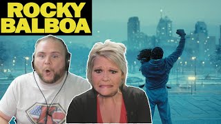 ROCKY BALBOA 6 REACTION | WIFE'S FIRST TIME WATCHING