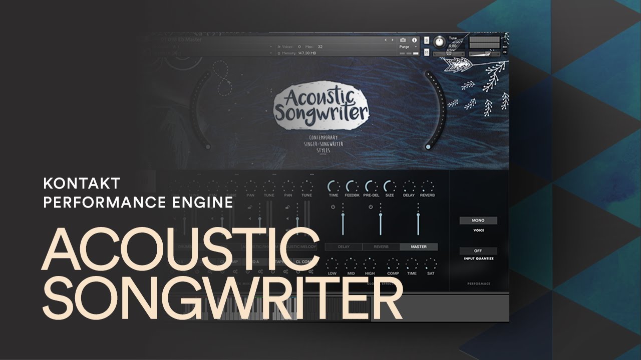 ACOUSTIC GUITAR KONTAKT LIBRARY Contemporary Acoustic Guitar Samples