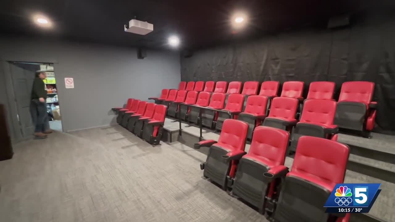 Burlington's new micro cinema to open its doors on Thursday - YouTube