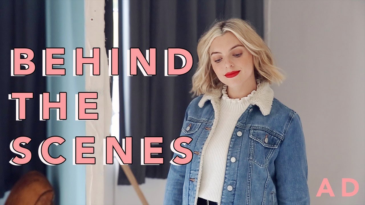 COME WITH ME BEHIND THE SCENES! | Estée Lalonde