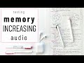 i tried MEMORY INCREASING audio for 2 weeks | SHOCKING RESULTS | remember 1.5x more! | StudyWithKiki