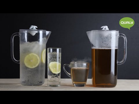 Polar Bear Hot Cold Jug เหยือกน้ำ ใส่ได้ทั้งน้ำร้อนและน้ำเย็น รุ่นหมีขาว แข็งแรง เหยือกพร้อมฝาปิด