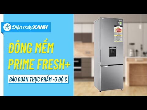 Tủ lạnh Panasonic 322 lít: siêu tiết kiệm điện, có lấy nước ngoài (NR-BV360WSVN) • Điện máy XANH