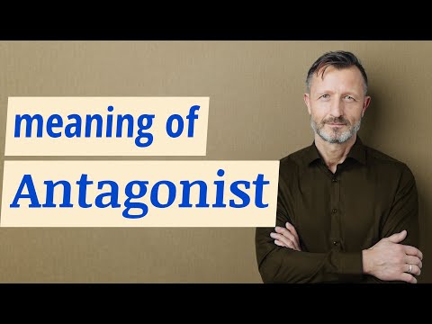 Video: Wat betekent antagonisten?