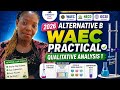 2026 Alternative B Chemistry WAEC Practical preparation. Qualitative Analysis. #chemistry #waec
