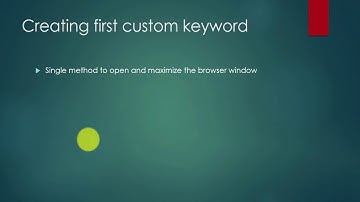 Opening & Maximizing browser in Katalon Studio using custom keyword | Katalon Studio Custom keyword