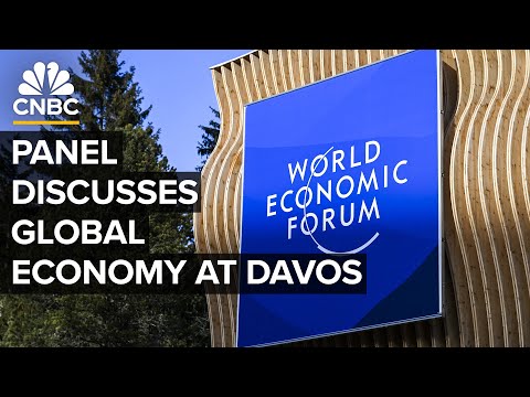 WEF panel in Davos discusses the global economic outlook amid geo-economic tensions — 1/24/25