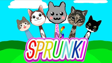 Incredibox Sprunki OC - Nyan Cat, Pop Cat, Spinning Cat, Maxwell Cat, Little Cat