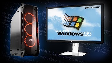 Установится ли Windows 95 и NT 4.0 на современный мощный ПК в 2025 году?