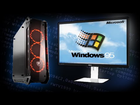 Видео: Установится ли Windows 95 и NT 4.0 на современный мощный ПК в 2024 году?