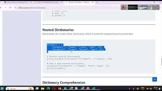 Python for Data Science - Dictionary Day 2 Class