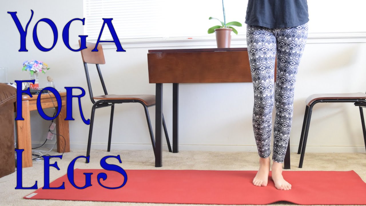 Toned Legs Yoga for Strength 25min Routine YouTube