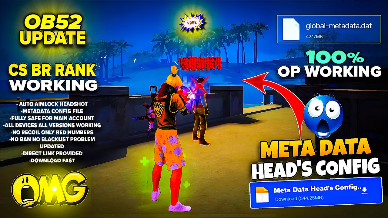 Free Fire Auto Headshot Config File🎯🌠 Macro Aimbot + No Recoil Regedit ‼️ Antiban VIP Script 👽