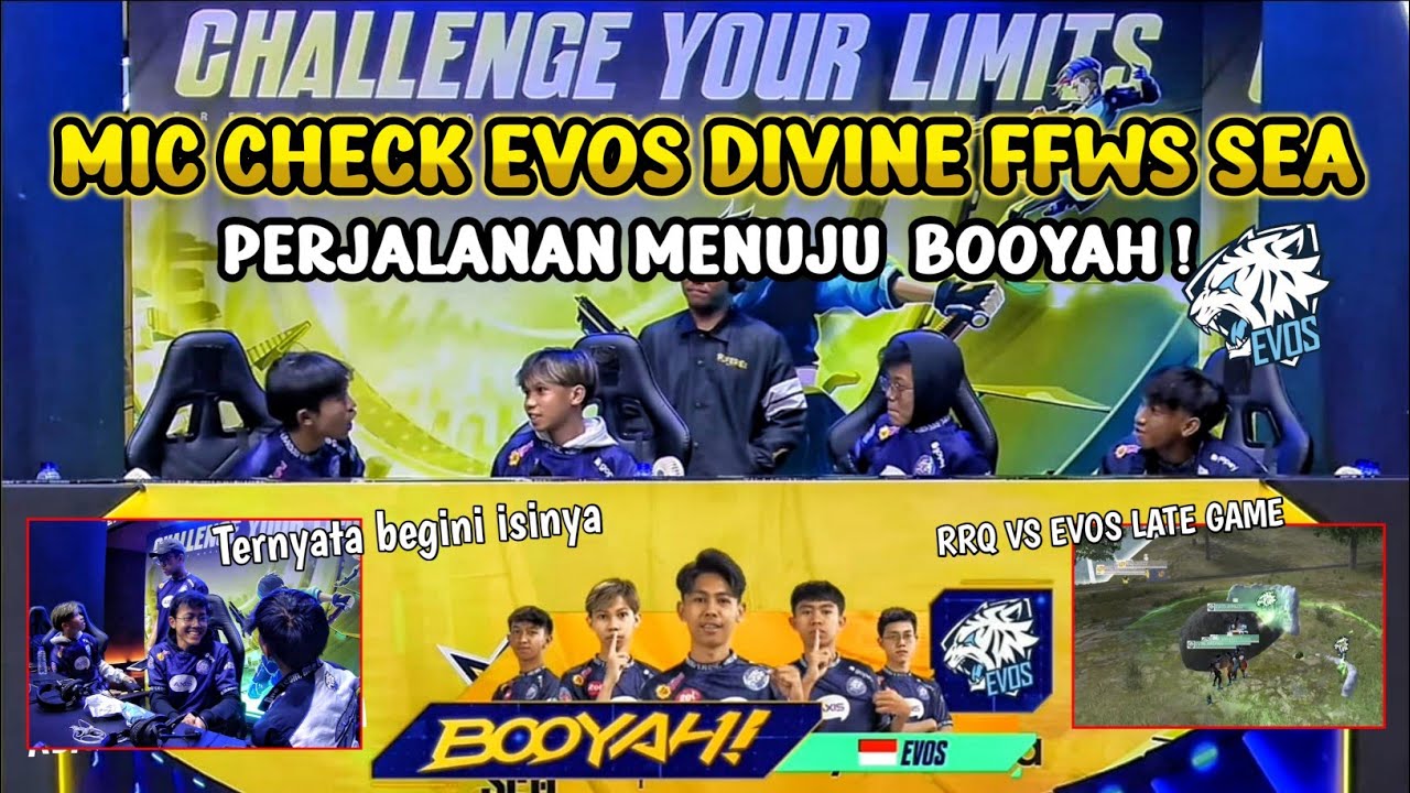 EKSKLUSIF FULL MIC CHECK EVOS DIVINE!