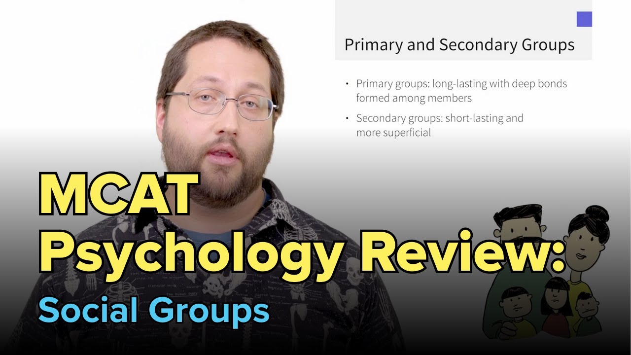 MCAT Psych/Soc: Mastering Social Groups | MCAT Psychology and Sociology Section Review