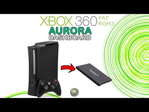 Instalacja Aurora Custom Dashboard + nowy dysk SSD w X360 FAT z RGH 3