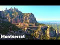 Hiking along the trails of Montserrat Monastery