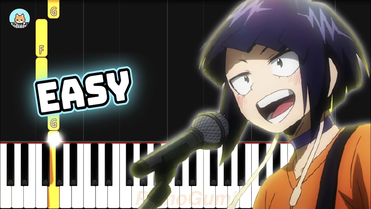 [full] Boku no Hero Academia - "Hero too" - EASY Piano Tutorial & Sheet Music