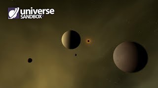 Giving Venus A Moon System, Universe Sandbox ²