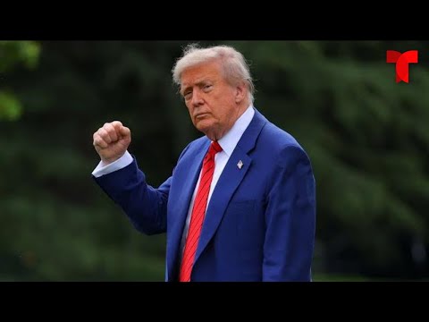 Trump habla a