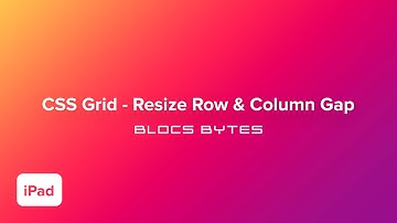 How to Resize Row & Column Gaps in a CSS Grid - iPad