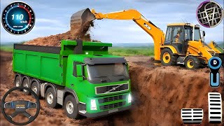 👷City Road Construction Simulator 3D 🚧 | Heavy Excavator & Truck - Android Gameplay screenshot 4