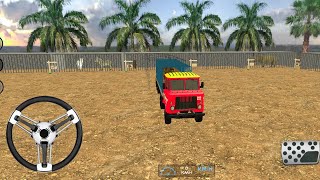Animal Cargo Truck Simulator // wild Animal Transport Games 3d // Android gameplay Malayalam screenshot 1
