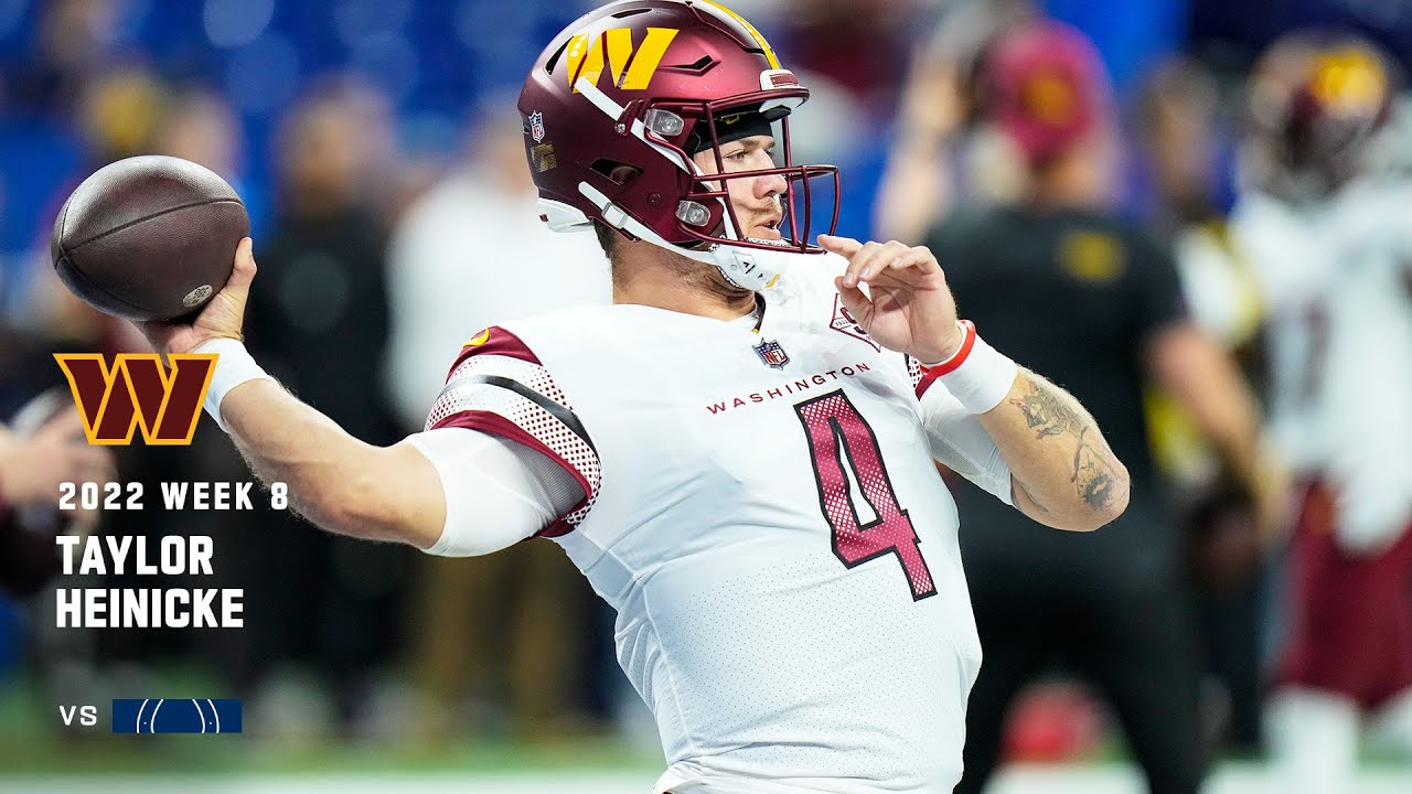 Taylor Heinicke's best plays from 2-TD game | Week 8