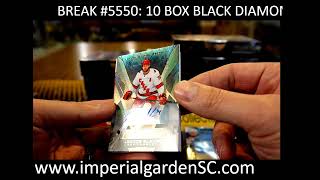 BREAK #5550: 10 BOX 2025-26 #upperdeck BLACK DIAMOND HOBBY NHL HOCKEY CASE BREAK