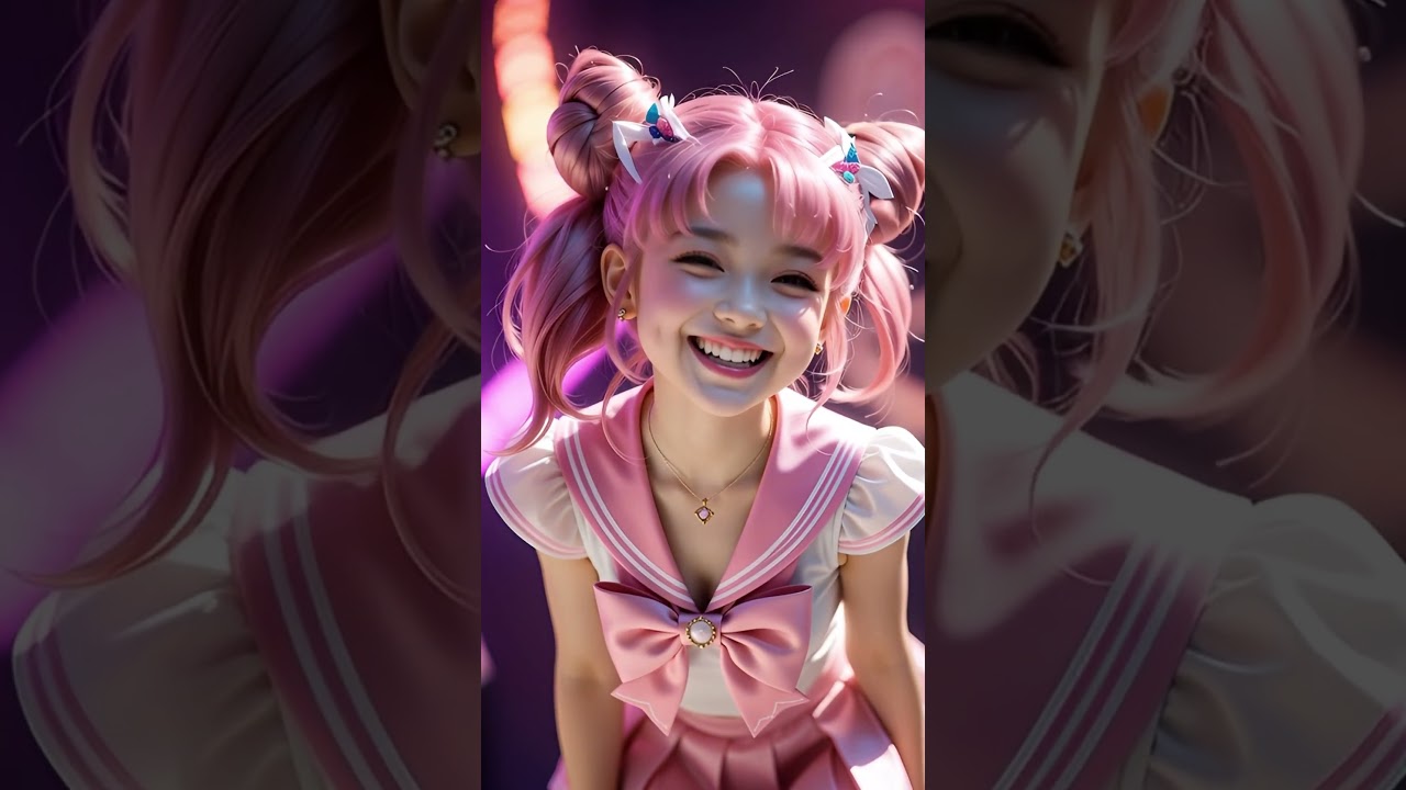 [Ai Short] Sailor Chibi Moon in Real Life