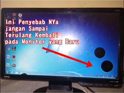 Video: Cara Menghilangkan Flek Hitam Di Monitor