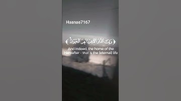 قراءة سورة العنكبوت أية(64) للقارئ ياسر الدوسري #الجميع #قران_كريم