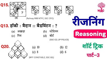 Reasoning प्रैक्टिस Set–3 | SSC Railway RRB NTPC RPF GD CPO MTS CHSL CGL || Mori Classes